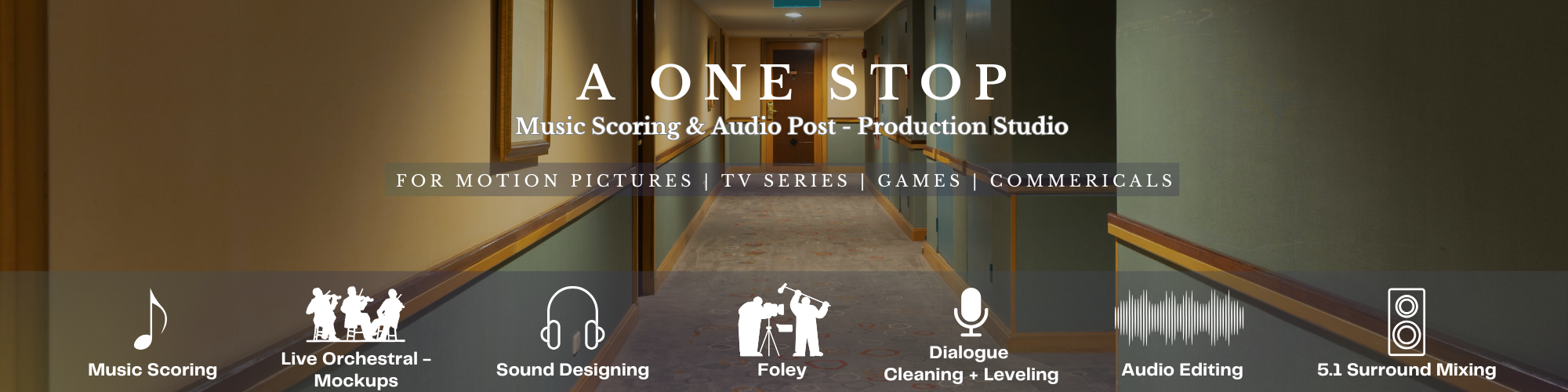 Music Scoring & Audio Post - Production Studio